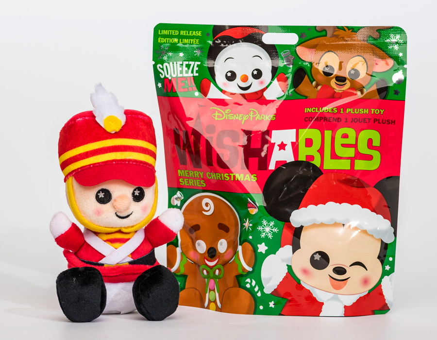 Disney Parks Wishables Merry Christmas Series Toy Soldier Plush Wishable New 