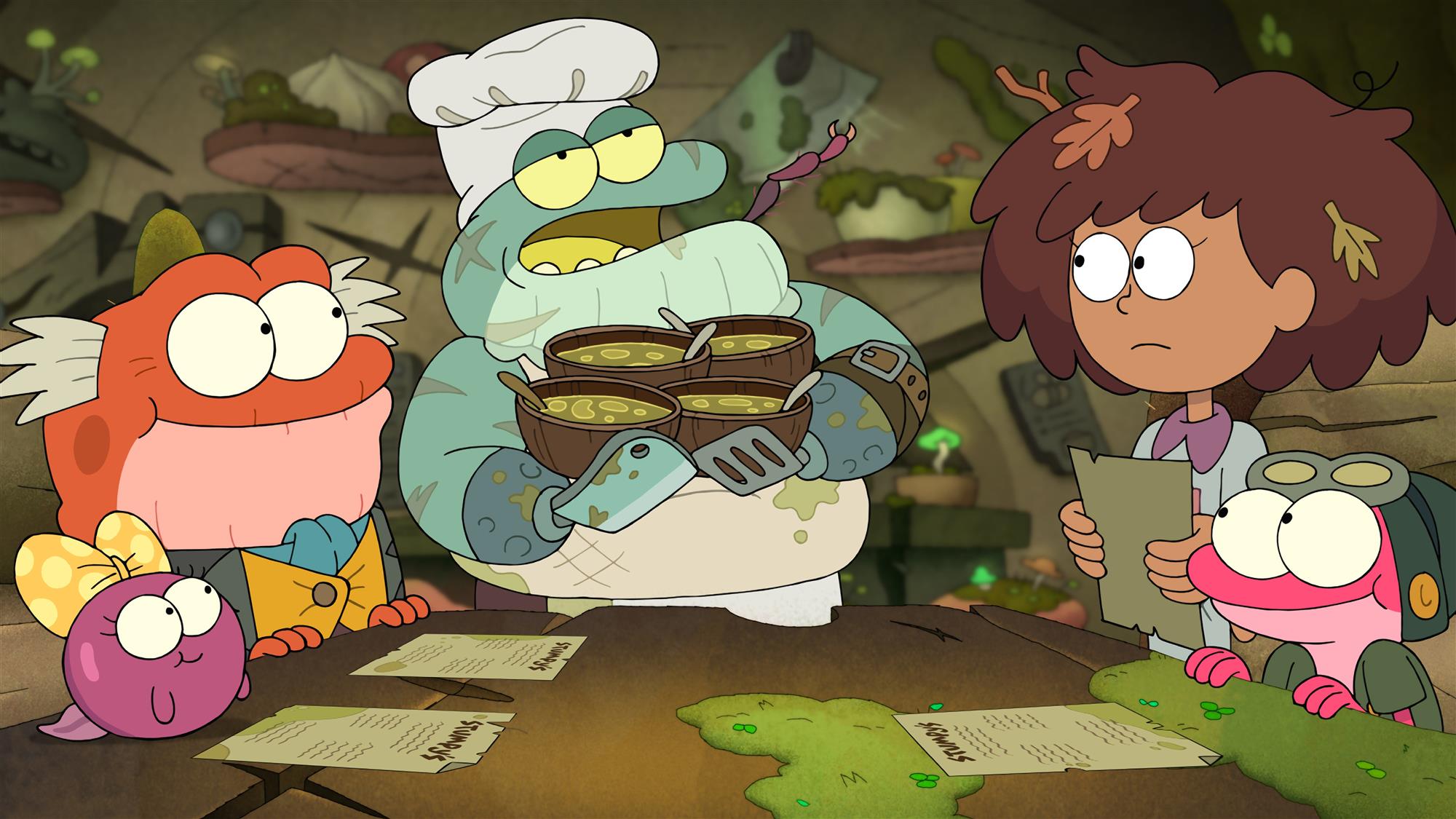 Disney TV Animation Teases Amphibia and The Owl House Crossover in  Chibi Form 