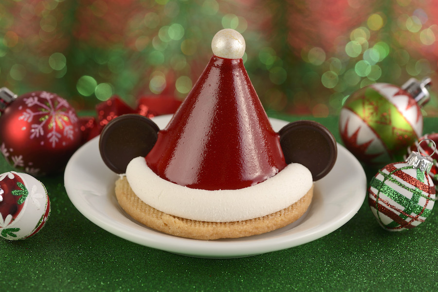 Mickey Santa Hat Chocolate Mousse from ABC Commissary for Holidays 2019 at Disney’s Hollywood Studios