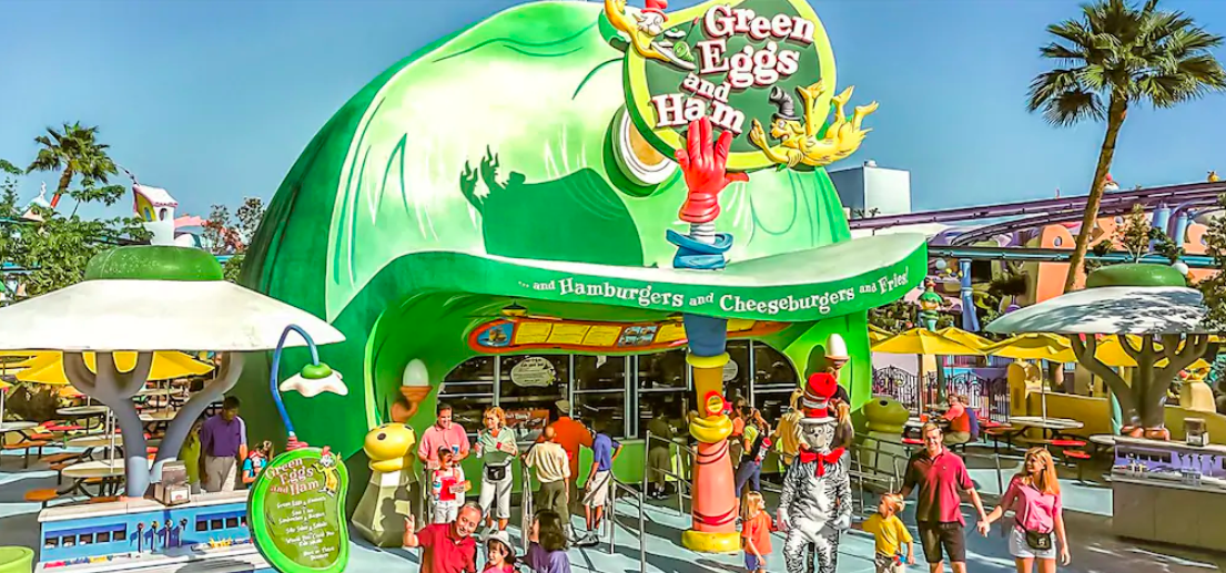 Green Eggs and Ham Cafe Reopens with New Menu at Universal's Islands of