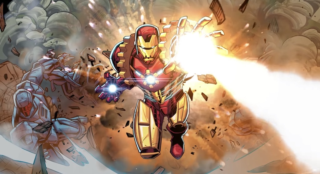 Marvel Comics Release Trailer For Iron Man 2020 Featuring Arno Stark As Iron Man