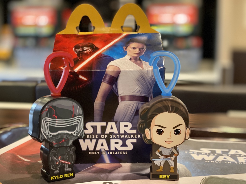 2019 MCDONALD'S HAPPY MEAL FAST FOOD TOY STAR WARS RISE OF SKYWALKER NEW