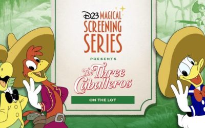 D23 to Host "The Three Caballeros" Screenings at The Walt Disney Studios, Walt Disney World, and Washington DC Next Month