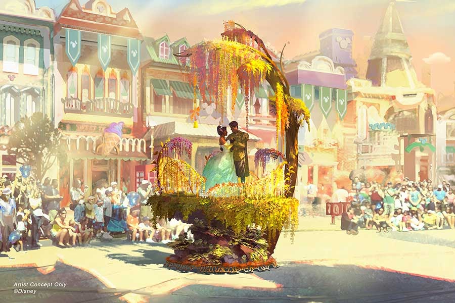 Disney Shares Sneak Peek at Additional "Magic Happens" Parade Floats