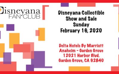 Disneyana Fan Club to Host Collectible Show and Sale February 16