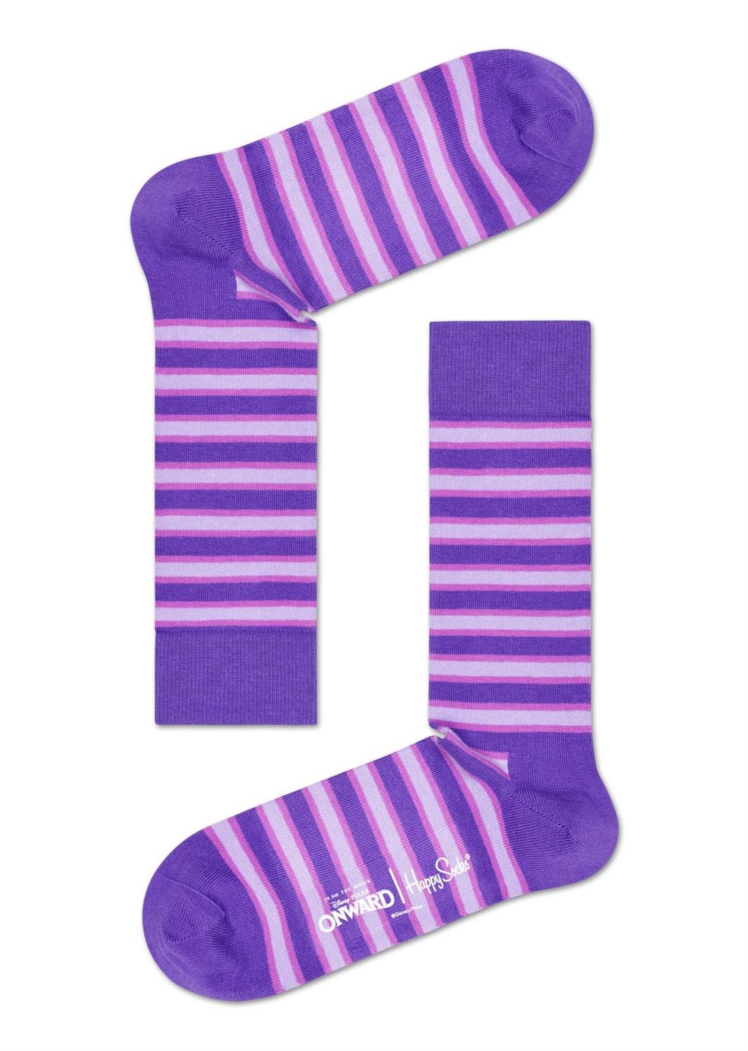 Happy Socks Releases "Onward" Inspired Purple Socks to Celebrate