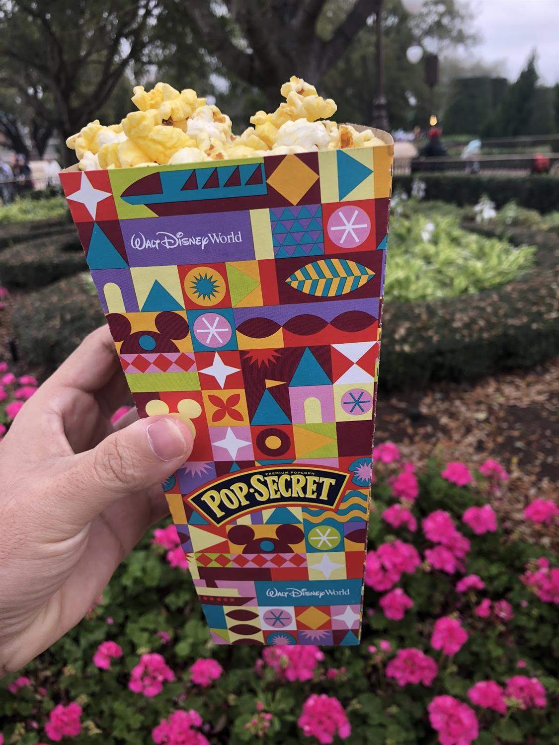 New Mary Blairesque Popcorn Boxes Appear at Walt Disney World's Magic