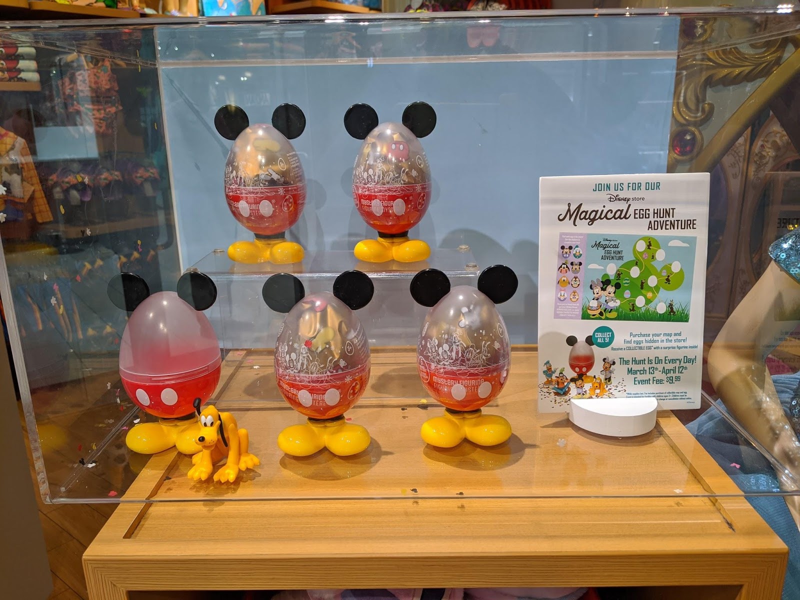 Disney Mickey Mouse Collectible Surprise Figure in Easter Egg