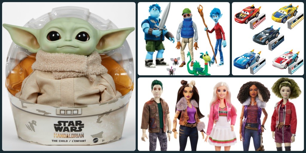  Mattel Pixar Alien Action Figures 2-Pack, Barbie and Ken Remix  Figures with Toy Car, Collectible Gifts​ : Toys & Games