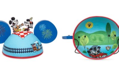 Mickey & Minnie’s Runaway Railway Ear Hat by Kevin Rafferty Joins the Disney Parks Designer Collection