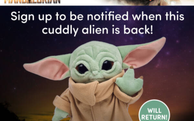 Build-A-Bear Sells Out of Baby Yoda Plush On First Day of Release