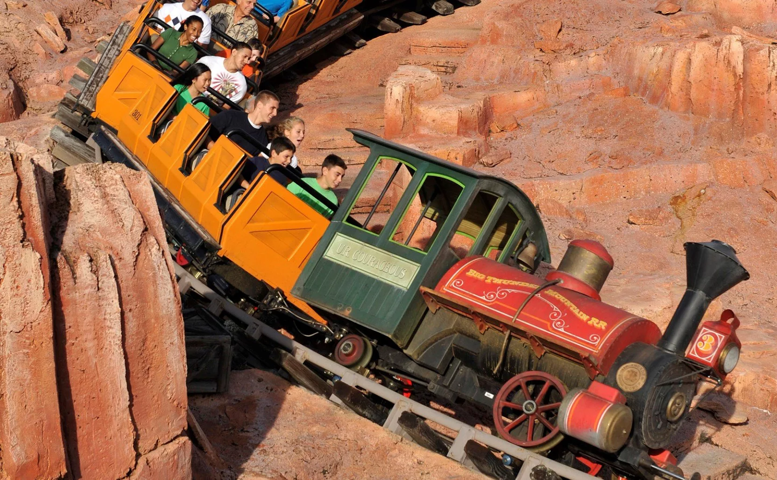 Disney Parks Shares A Ride And Learn Trip Aboard Big Thunder Mountain Railroad Laughingplace Com