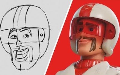 Pixar Animator Teaches Fans How to Draw Duke Caboom from "Toy Story 4"