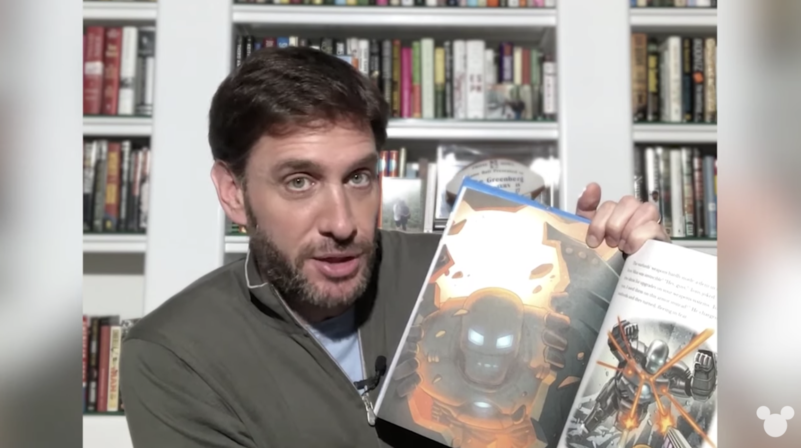 Mike Greenberg Reads an Iron Man Story from "5Minute