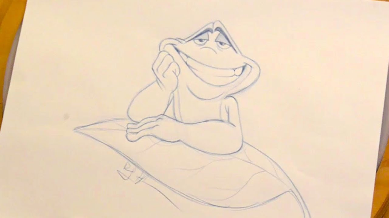Learn How to Draw Louis from The Princess and the Frog (The