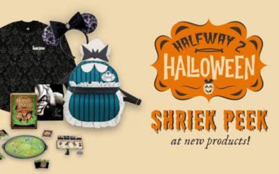 Disney Celebrates #Halfway2Halloween With First Look at Haunted Mansion Themed Merchandise and More
