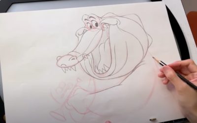 Learn to Draw Louis from "The Princess and the Frog" In Today's #DrawWithDisneyAnimation video