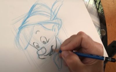 Learn to Draw Pinocchio in Today's #DrawWithDisneyAnimation