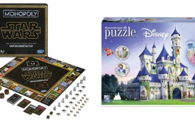 Disney-Themed Puzzles and Monopoly Games Arrive on shopDisney