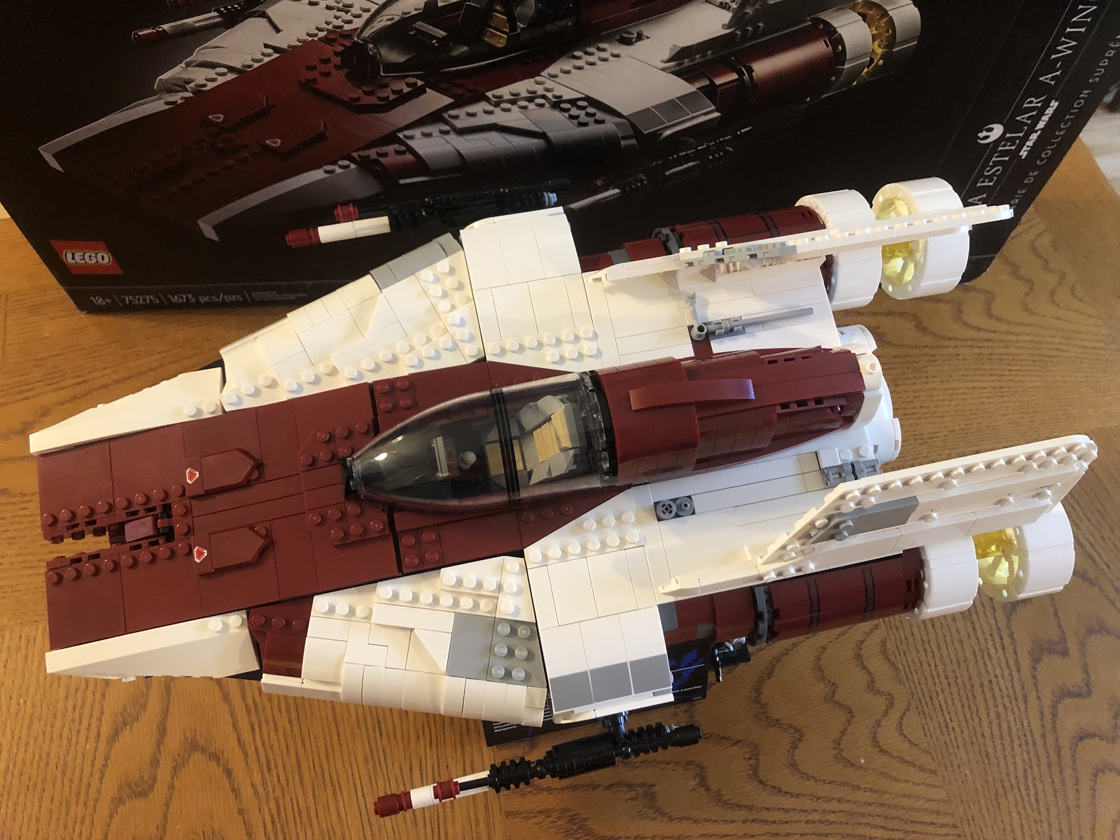 Video Review LEGO Star Wars Ultimate Collector Series AWing