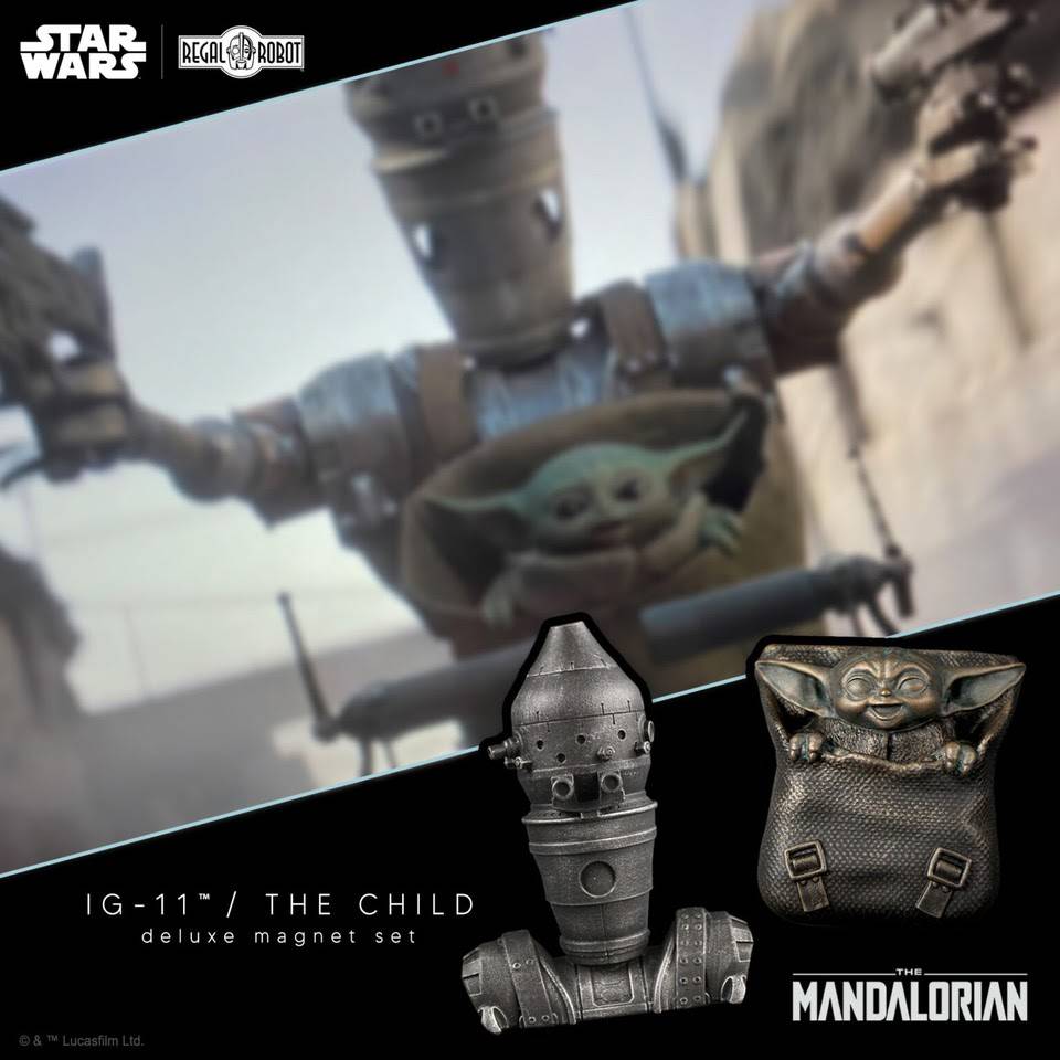 Baby Yoda / IG11 Set from "The Mandalorian" Now Available from