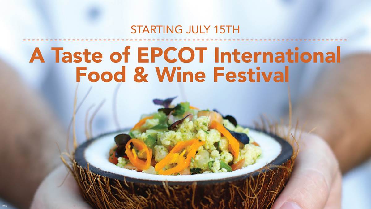 Modified EPCOT International Food & Wine Festival Starts July 15th
