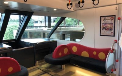 Step Inside the New Monorail Vehicle at Tokyo Disney Resort