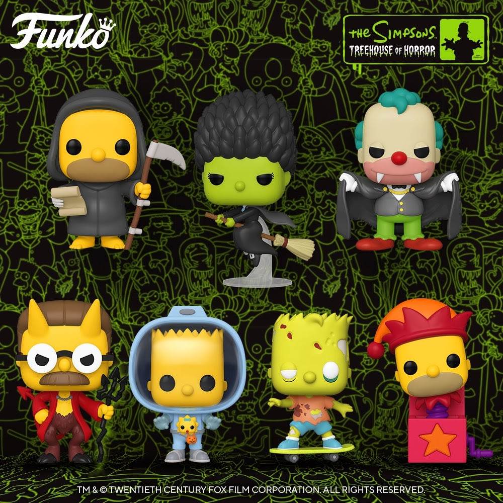 The Simpsons Treehouse Of Horror Funko Pop Wave 2 Pre Orders Available Laughingplace Com