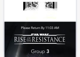 Star Wars: Rise of the Resistance at WDW Now Using Scannable Barcodes on Virtual Boarding Passes