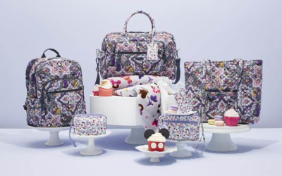 Vera Bradley Creates New Limited-Release Patterns for Disney Parks, "Mickey’s Sweet Treats” and “Sweet Treat Ditsy"