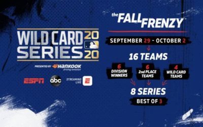 ESPN and ABC to Exclusively Televise 7 of 8 MLB Wild Card Series