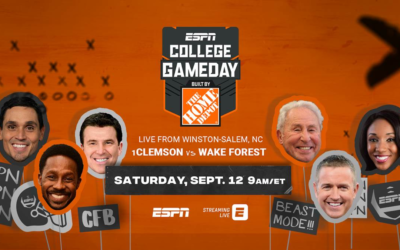 ESPN's "College GameDay" Sets First Road Show of 2020
