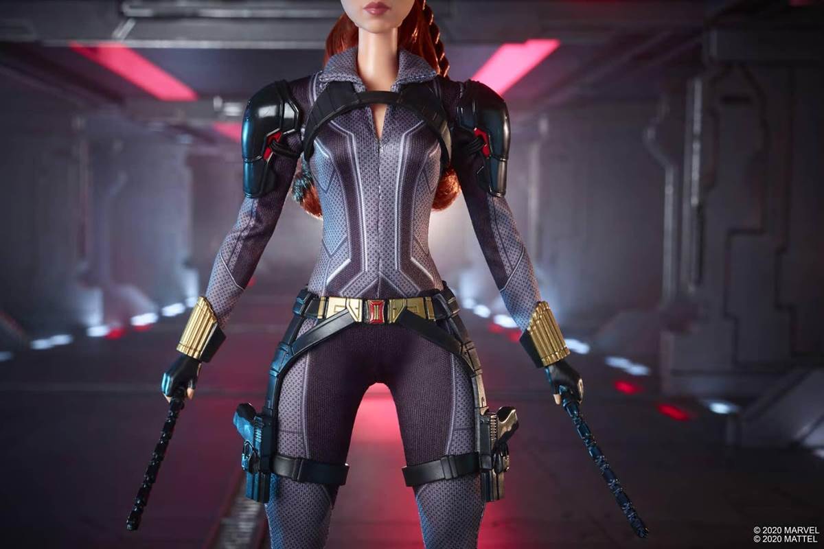 barbie black widow