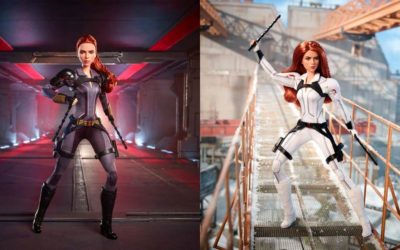 Marvel Introduces "Black Widow" Collectible Barbie Dolls