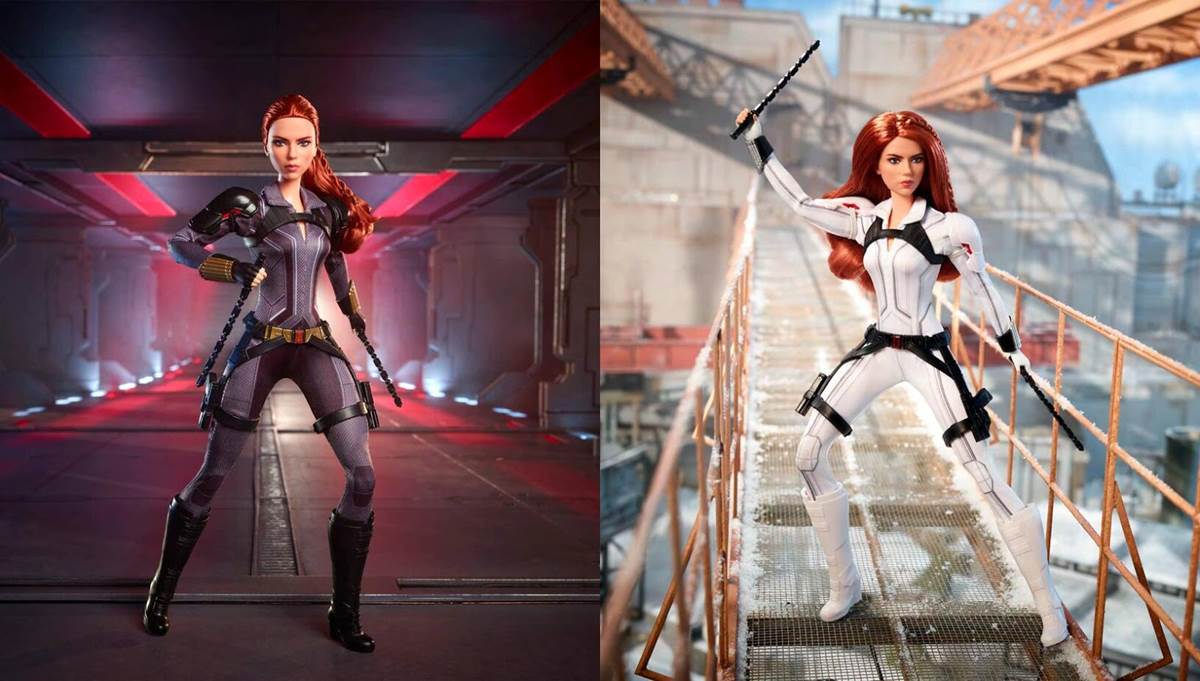 Marvel Introduces "Black Widow" Collectible Barbie Dolls