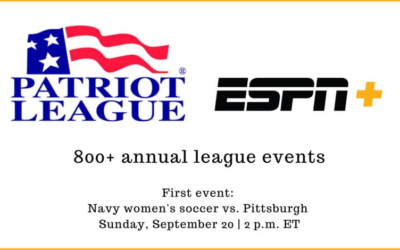 ESPN+ Reaches Multi-Year Agreement with Patriot League for Live and Archived Sporting Events
