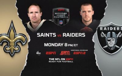 ESPN to Present "Monday Night Football" MegaCast as Las Vegas Raiders Play First Home Game in New City