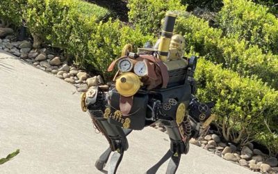 Toothsome Chocolate Emporium & Savory Feast Kitchen Introduces Latte the Robot Dog at Universal Orlando