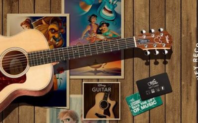 Walt Disney Records Teams with Taylor Guitars, Guitar Center for Acoustic Plays Sweepstakes