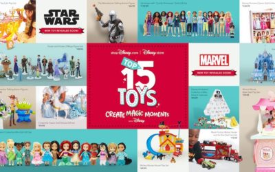 Plan for Winter Fun with shopDisney | Disney store Top 15 Holiday Toys for 2020