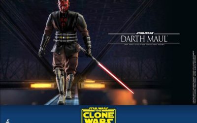 Hot Toys Unveils Newest "Star Wars: The Clone Wars" Figures, Including Darth Maul