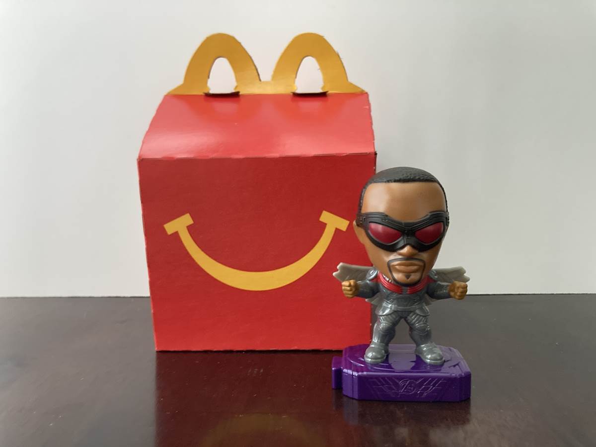 Details about   McDonald's 2020 Marvel Studios Heroes Happy Meal Toy #1 Falcon New