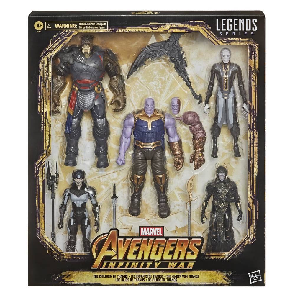 New Hasbro Marvel Legends Series "The Children of Thanos