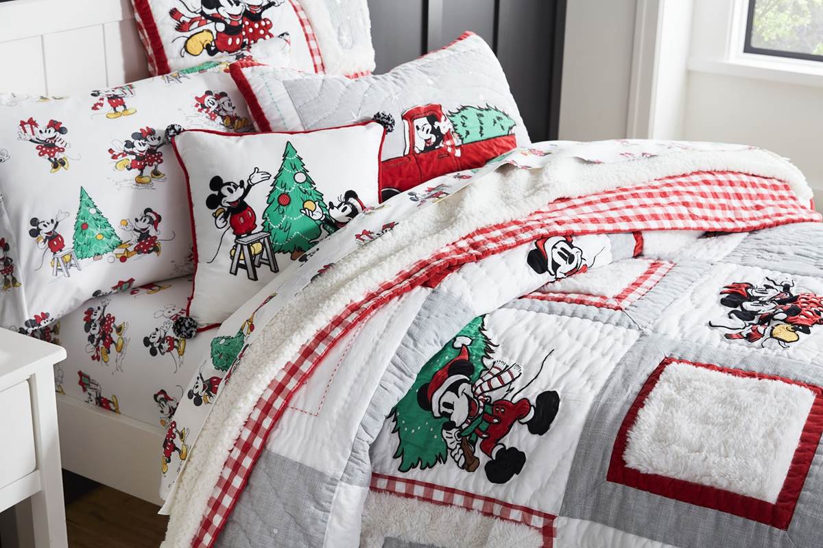 Pottery Barn Kids Launches New Disney's Mickey Mouse Holiday Collection 