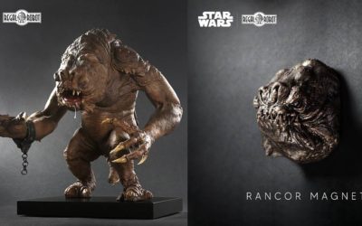 "Return of the Jedi" Full-Size Rancor Puppet Statue Replica and Rancor Magnet Released by Regal Robot