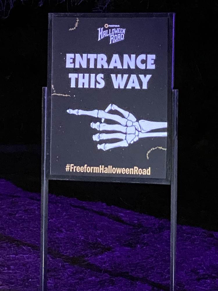 Video/Photos Freeform Halloween Road DriveThrough Experience Opens in