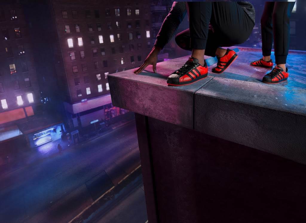 Releasing Superstar Shoes as Seen in Upcoming "Spider-Man: Morales" Video Game