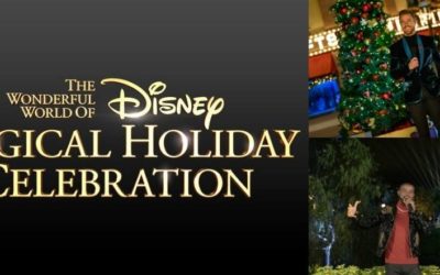Derek and Julianne Hough, Trevor Jackson Host Fifth Edition of "The Wonderful World of Disney: Magical Holiday Celebration"