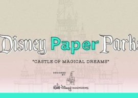 Disney Paper Parks Celebrates Hong Kong Disneyland's Castle of Magical Dreams
