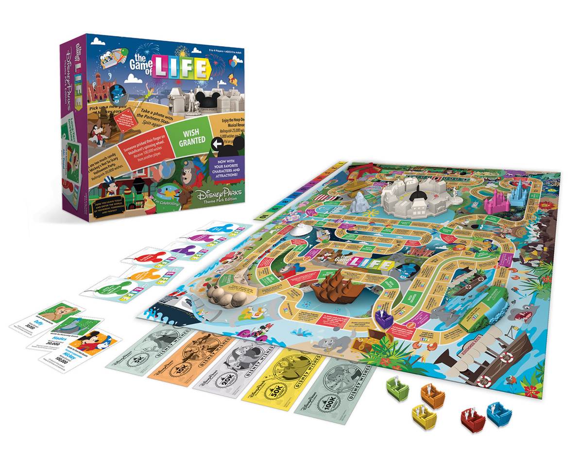 Disney Parks Edition of the Game of Life Coming Soon to